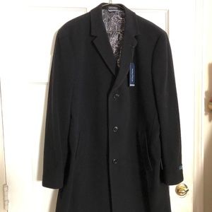 Men's Barge Classic Fit Wool/Cashmere Blend Solid